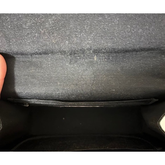 Renaud Pellegrino Black Shoulder Bag with Beaded Strap - Picture 7 of 8